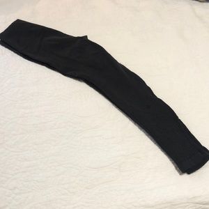 Lululemon black ribbed leggings